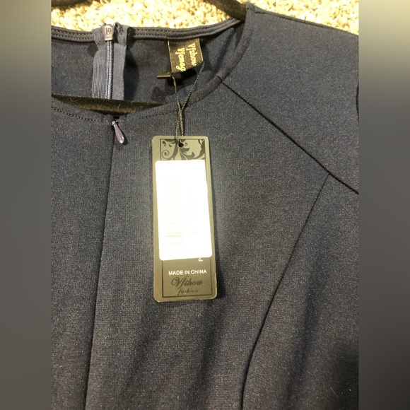 NWT VFSHOW 3/4 Sleeve A-line Dress Size Small - Picture 5 of 9